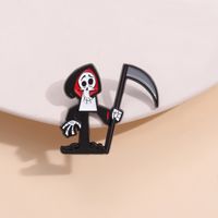 Cute Cartoon Character Death Alloy Plating Unisex Brooches main image 5