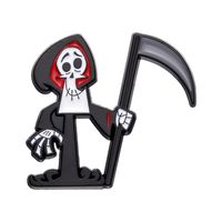 Cute Cartoon Character Death Alloy Plating Unisex Brooches main image 6