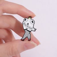 Funny Geometric Cartoon Character Alloy Plating Unisex Brooches main image 3