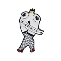 Funny Geometric Cartoon Character Alloy Plating Unisex Brooches main image 6