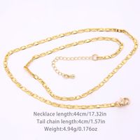 Hip-hop Classic Style Flower Copper Plating 18k Gold Plated Necklace main image 2