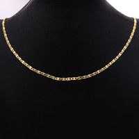 Hip Hop Style Classique Fleur Le Cuivre Placage Plaqué Or 18k Collier sku image 1