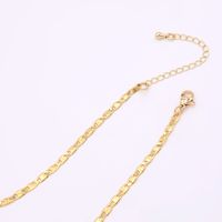 Hip-hop Classic Style Flower Copper Plating 18k Gold Plated Necklace main image 5
