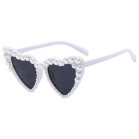 Vacation Wings Ac Special-Shaped Mirror Inlaid Pearls Full Frame Women's Sunglasses main image 3
