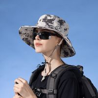 Women's Elegant Simple Style Classic Style Color Block Flat Eaves Bucket Hat main image 1