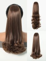 Women's Casual Simple Style Multicolor Holiday Home Chemical Fiber Long Curly Hair Wigs main image 1