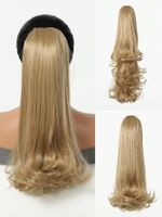 Women's Casual Simple Style Multicolor Holiday Home Chemical Fiber Long Curly Hair Wigs main image 4