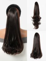 Women's Casual Simple Style Multicolor Holiday Home Chemical Fiber Long Curly Hair Wigs main image 5