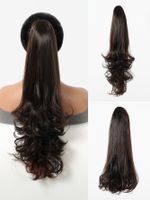 Women's Casual Simple Style Multicolor Holiday Home Chemical Fiber Long Curly Hair Wigs sku image 5