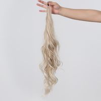 Frau Einfacher Stil Mehrfarbig Ferien Wochenende Chemische Faser Langes Lockiges Haar Perücken sku image 5