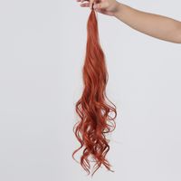 Women's Simple Style Multicolor Holiday Weekend Chemical Fiber Long Curly Hair Wigs sku image 4