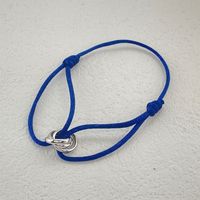 Titanium Steel Simple Style Solid Color Knitting Bracelets sku image 8