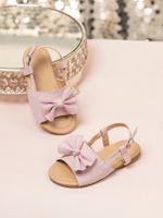 Muchachas Casual Elegante Multicolor Punta Del Pie Sandalias Casuales main image 2