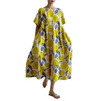Women's Regular Dress Elegant Classic Style Round Neck Short Sleeve Solid Color Midi Dress Holiday main image 4
