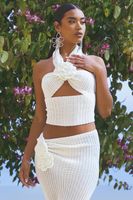 Holiday Travel Women's Elegant Sexy Solid Color Polyacrylonitrile Fiber Skirt Sets Skirt Sets main image 4