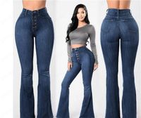 Daily Street Classic Style Commute Solid Color Full Length Jeans main image 3