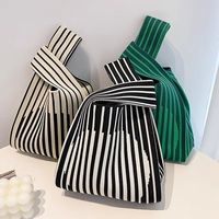 Women's Small Polyester Color Block Preppy Style Classic Style Square Open Handbag main image 1