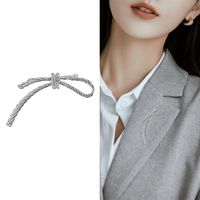Simple Style Bow Knot Alloy Plating Women's Brooches main image 3