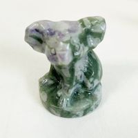 Lindo Koala Piedra Natural Cristal Adornos Decoraciones Artificiales sku image 2