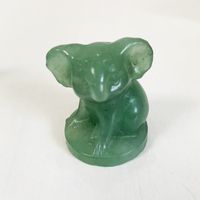 Lindo Koala Piedra Natural Cristal Adornos Decoraciones Artificiales sku image 1