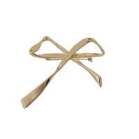 Elegant Simple Style Bow Knot Alloy Plating Women's Brooches main image 4