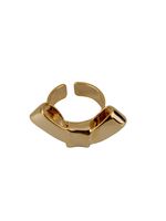 Wholesale Jewelry Simple Style Bow Knot Alloy Plating Open Rings main image 2
