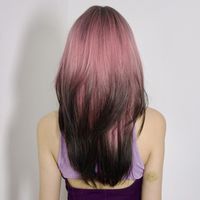 Women's Casual Sweet Casual Holiday Chemical Fiber Bangs Long Straight Hair Wig Net main image 9