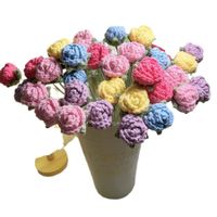Sweet Flower Knit Artificial Decorations main image 2