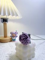 Sweet Flower Knit Artificial Decorations sku image 5