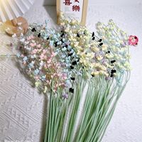 Pastoral Colorful Flower Yarn Artificial Flowers main image 3