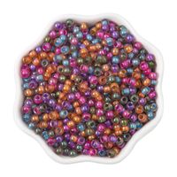1 Set Diameter 4mm Hole 1~1.9mm Glass Ball Beads sku image 1