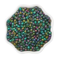 1 Satz Durchmesser 4mm Loch 1~1.9mm Glas Ball Perlen sku image 3