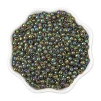 1 Set Diameter 4mm Hole 1~1.9mm Glass Ball Beads sku image 7