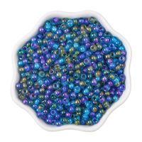 1 Set Diameter 4mm Hole 1~1.9mm Glass Ball Beads sku image 4
