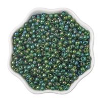 1 Set Diameter 4mm Hole 1~1.9mm Glass Ball Beads sku image 18