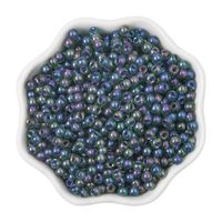 1 Set Diameter 4mm Hole 1~1.9mm Glass Ball Beads sku image 20