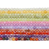 1 Set Artificial Crystal Solid Color Beads main image 5