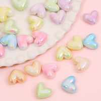 5 Pieces Arylic Heart Shape Beads main image 1