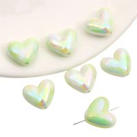 5 Pieces Arylic Heart Shape Beads sku image 2
