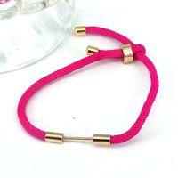 Copper Ig Style Geometric Solid Color Plating Bracelets main image 4