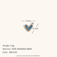 1 Piece Ig Style Star Heart Shape Stainless Steel Plating Pendant Jewelry Accessories sku image 2