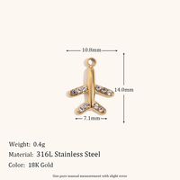 1 Piece Ig Style Star Heart Shape Stainless Steel Plating Pendant Jewelry Accessories sku image 3