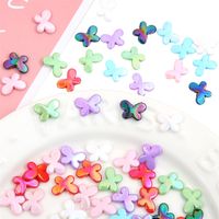 10 Pieces Arylic Butterfly Beads main image 6