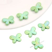 10 Pieces Arylic Butterfly Beads sku image 2