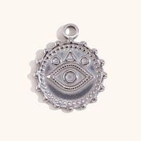 1 Piece Simple Style Geometric Stainless Steel Polishing Pendant Jewelry Accessories sku image 2