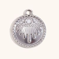 1 Piece Simple Style Geometric Stainless Steel Polishing Pendant Jewelry Accessories sku image 9