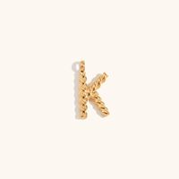 1 Piece Simple Style Letter Stainless Steel Plating Pendant Jewelry Accessories sku image 11