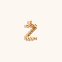 1 Piece Simple Style Letter Stainless Steel Plating Pendant Jewelry Accessories sku image 26