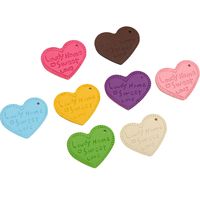 5 Pieces Simple Style Letter Heart Shape Pu Leather Pendant Jewelry Accessories main image 3