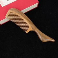 Classic Style Solid Color Ebony Hair Combs sku image 12